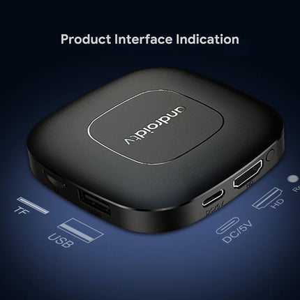 Android TV Express 8K+ Streaming Box - Ultra HD Android 13.0, 2G+8G with Voice Bluetooth Controller