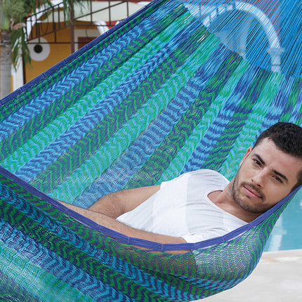 The out and about Mayan Legacy hammock Single Size in Caribe colour