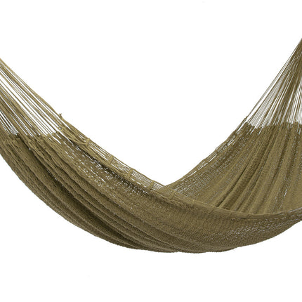 Outdoor undercover cotton Mayan Legacy hammock King size Cedar