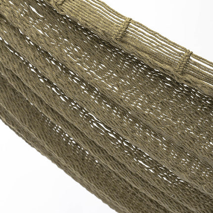 Outdoor undercover cotton Mayan Legacy hammock King size Cedar