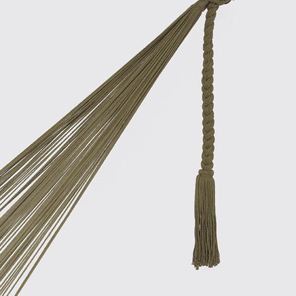 Outdoor undercover cotton Mayan Legacy hammock King size Cedar